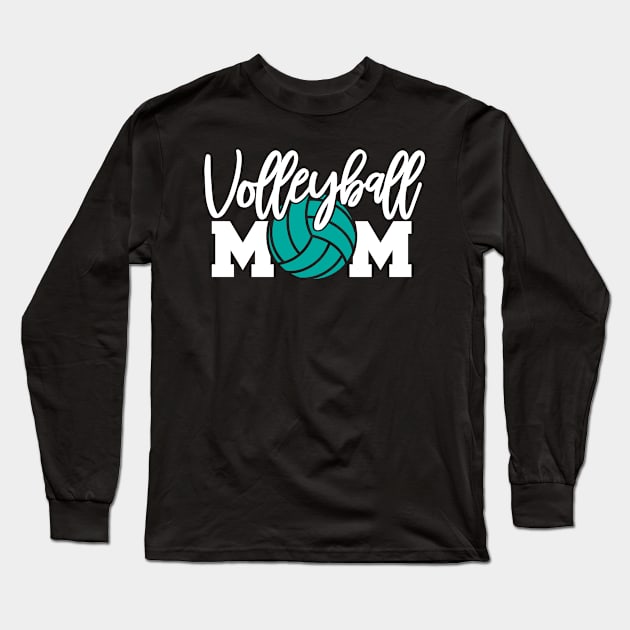 Volleyball Mom Gift Volleyball Mother Gift Long Sleeve T-Shirt by StacysCellar